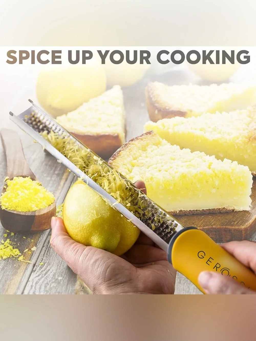 Gerossi Citrus Zester & Cheese Grater